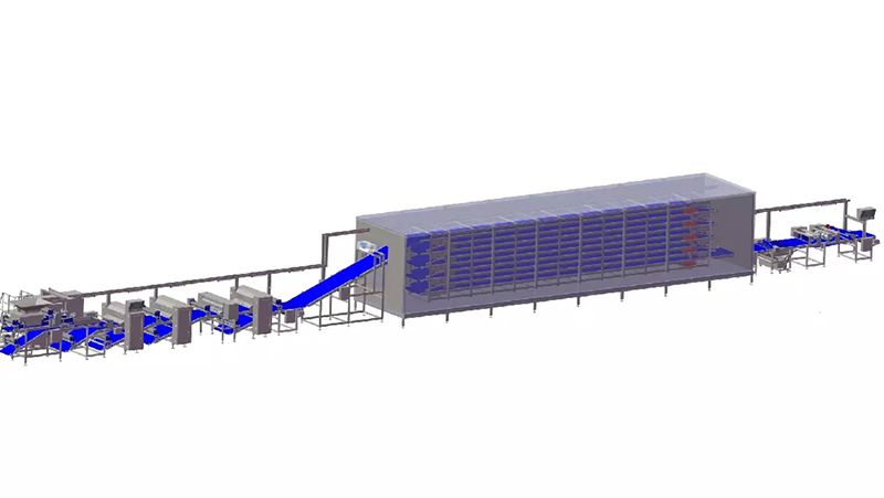 Automatic Pizza Line (with Proofing System)